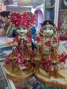 Gangaur Wooden Idol Dress