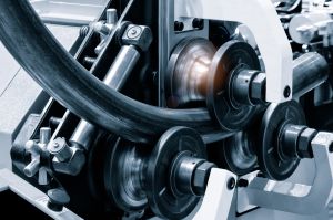 Stainless Steel Polished Electric Pipe Bending Machine, Color : White