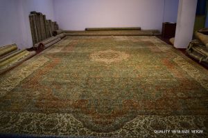 Silk Cotton Handmade Carpets