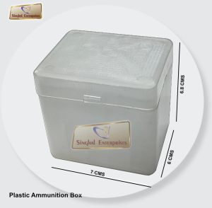 Plastic Ammunition Box, Brand Name : Singhal for Storage