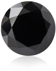 Natural Black Round Cut Diamonds