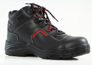 High Ankle Leather Safety SHOES-A950, Brand Name : Blackburn 5-12
