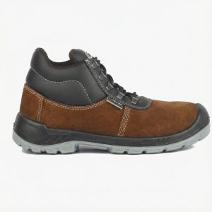 High Ankle Suede Leather Safety SHOE-786DD