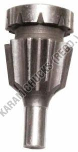 Steel Self Centering Chuck Pinion, Color : Silver