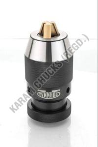Polished Steel Turnmax Keyless Drill Chuck