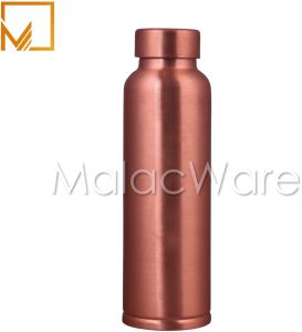 1000ml Matte Finish Pure Copper Water Bottle