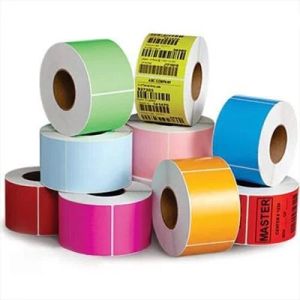 Plain Chromo Barcode Label, Packaging Type : Roll