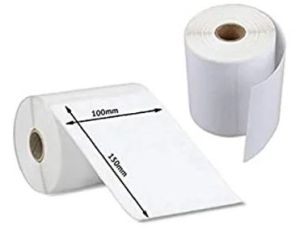 Plain Direct Thermal Label, Available color : White