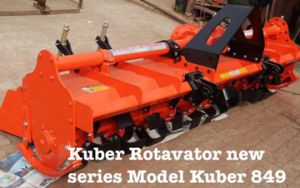 Kuber 8 Ft HD Series Rotavator, Blade Shape : Horizontal