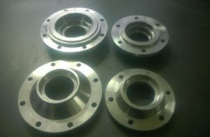 Polished Cast Iron Sonalika Rotavator Gear Box Flange, Color : Grey