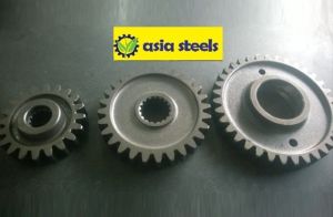 Polished Metal Sonalika Rotavator Side Gear, Color : Metallic