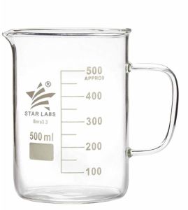 Glass Beakers, Brand Name : Starlabs, Starlabs