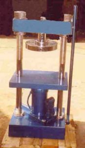 Electric Mild Steel Semi Automatic Brazilian Test Apparatus