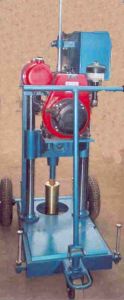 Core Drilling Machine Engine Operated For Road Construction