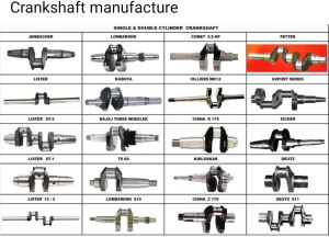 Crankshafts