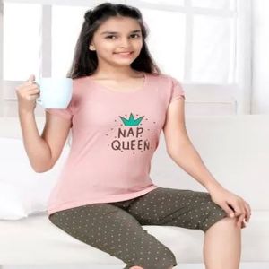 Girls Hosiery Night Suits