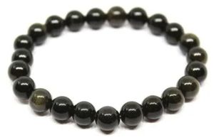 Black Crystal Magnetic Bracelet