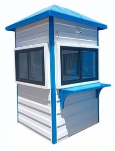 FRP Security Guard Cabin 4x4x8.6 To 8x8x8.6 Feet