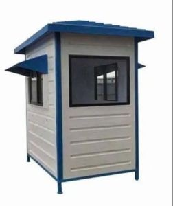 GI Coated MS Panels Portable Security Guard Cabin