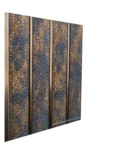 Charcoal Louver Wall Panels