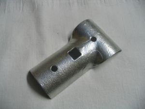 Polished Pressed Steel End Clamp, Color : Gray for Support Gate Frames
