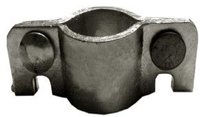 Plain Pressed Steel Round Collar, Color : Gray, Technics : Casting