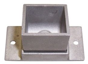 Polished Aluminium Swivel Wall Bracket, Color : Grey