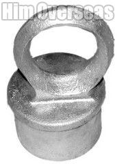 Aluminum Casting Loop Post Caps, Color : Silver for Fence