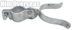 Polished Casting Pressed Gate Latch Fork, Color : Grey