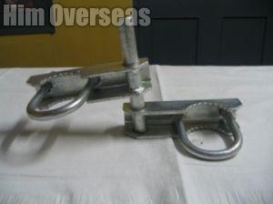 Pressed Steel Industrial Offset Hinge, Color : Grey