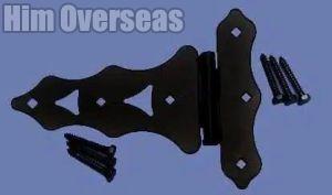 Polished Plain Mild Steel Tee Hinge, Color : Black for Door Fitting