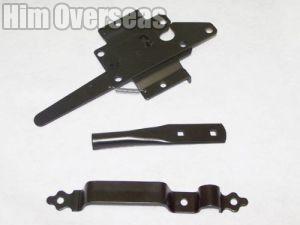 Polished Mild Steel Traditional Post Latch, Color : Black