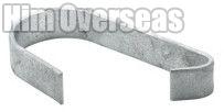 Pressed Steel Gate Clip, Color : Grey