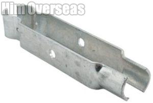 Pressed Steel Polished Single Wheel Carrier Assembly, Color : Gray