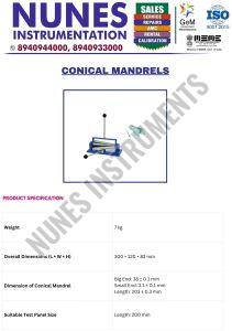 Automatic Conical Mandrels, Power Source : Battery for Industrial Use