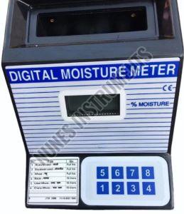 Automatic Plastic Grain Moisture Meter, Color : Grey