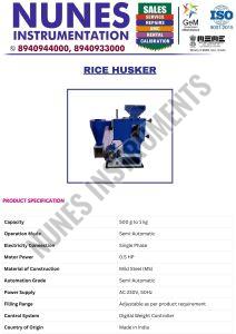 Laboratory Rice Husker