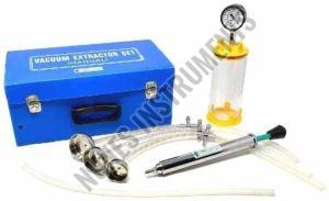 Stainless Steel Manual Vacuum Extractor, Packaging Type : Box