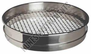 Stainless Steel Sieves, Color : Silver for Industrial