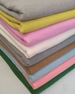 Linen Plain Fabric, Width : Standard, Packaging Type : Roll for Shirts