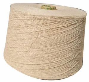 Spun Polyester Cotton Blended Yarn, Color : White for Weaving