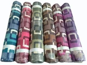 Polyester Curtain Fabric, Color : Printed for Home Textile