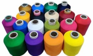 Synthetic Blended Yarn, Color : Dyed, Packaging Type : Cone