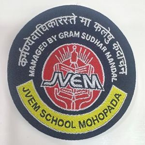 Printed Cotton School Badges, Color : Multicolor Standard