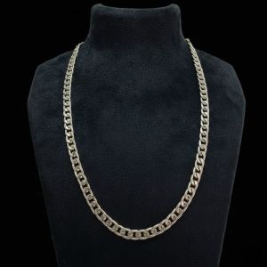 Alloy Elegant Silver-Tone Interwoven Chain, Brand Name : NIPSTec