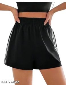 Stylish Striped  Classy Women Shorts