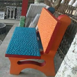 RCC Cement Designer Garden Bench