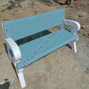 3 Seater Red RCC Cement Garden Bench