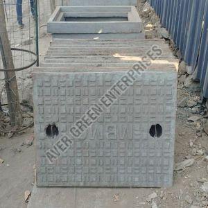 Reinforced Concrete Rectangular RCC Manhole Cover, Color : Gray