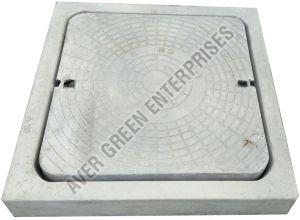 Reinforced Concrete Square RCC Manhole Cover, Color : Gray Standard